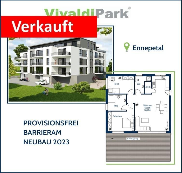 Ihre Investition in eine barrierearme Zukunft: Sonnenverwöhnte Penthaus-ETW im VivaldiPark Ennepetal, 58256 Ennepetal, Etagenwohnung