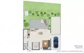 Grundriss 3 - Baugrundstück mit Baugenehmigung für zwei Doppelhaushälften mit je ca. 112 m² Wfl. in Gevelsberg