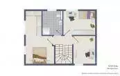 Grundriss 5 - Baugrundstück mit Baugenehmigung für zwei Doppelhaushälften mit je ca. 112 m² Wfl. in Gevelsberg