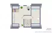 Grundriss 4 - Baugrundstück mit Baugenehmigung für zwei Doppelhaushälften mit je ca. 112 m² Wfl. in Gevelsberg