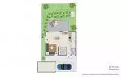 Grundriss 6 - Baugrundstück mit Baugenehmigung für zwei Doppelhaushälften mit je ca. 112 m² Wfl. in Gevelsberg