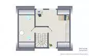 Grundriss 1 - Baugrundstück mit Baugenehmigung für zwei Doppelhaushälften mit je ca. 112 m² Wfl. in Gevelsberg