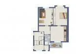 Whg. 4 (Vermietet und leicht renovierungsbedürftig) - Optimale Kapitalanlage zum Start: Vermietete 2 Zimmer ETW mit Balkon in ruhiger Lage in Ennepetal
