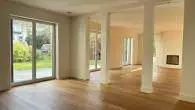 Bibliothek - Exklusive Erdgeschoßwohnung mit Tiefgarage und Personenaufzug im Stadtgartenviertel Hagen