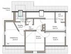 Grundriss Dachgeschoss - Freistehend und vermietet. Zweifamilienhaus auf großem Grundstück in Dortmund – Kirchhörde