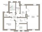 Grundriss Obergeschoss - Freistehend und vermietet. Zweifamilienhaus auf großem Grundstück in Dortmund – Kirchhörde