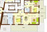 Grundriss WE 40+41 - Große Penthouse Wohnung im VivaldiPark Gevelsberg